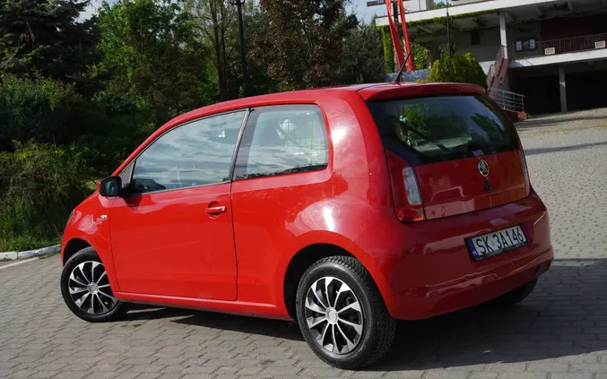 samochody osobowe Skoda Citigo cena 15999 przebieg: 210000, rok produkcji 2016 z Katowice